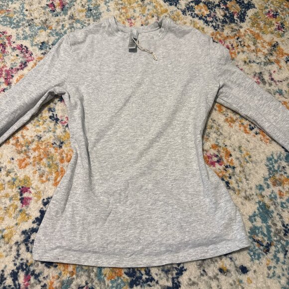 Skims fitted long sleeve, grey, size xs, never worn - Picture 1 of 1
